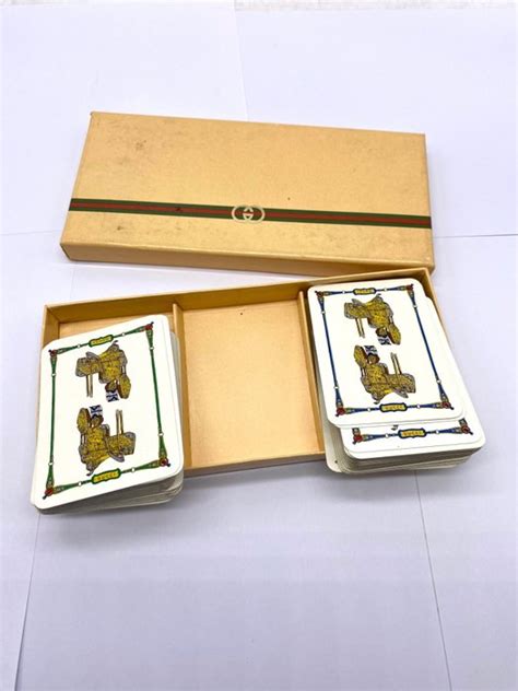 gucci poker cards|gucci playing card set.